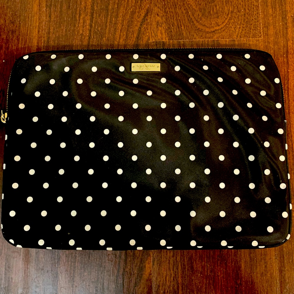Kate Spade Polka Dot Tablet/Laptop Sleeve